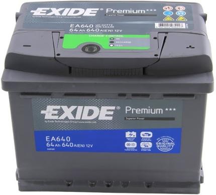 Аккумулятор EXIDE Premium EA640 64Ah