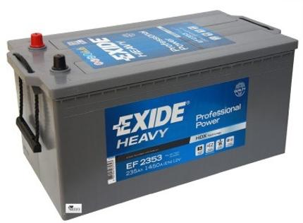 Аккумулятор EXIDE Heavy Expert EF2353 235Ah