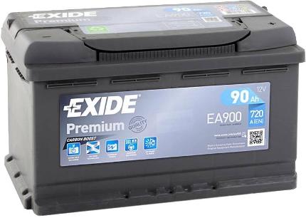Аккумулятор EXIDE Premium EA900 90Ah