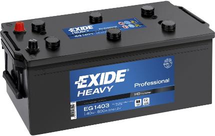 Аккумулятор EXIDE Heavy Professional EG1403 140Ah